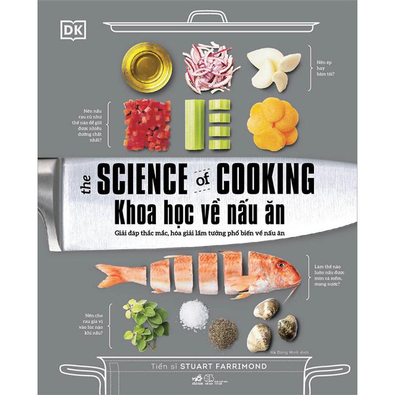 Sách - Khoa học về nấu ăn - The science of cooking