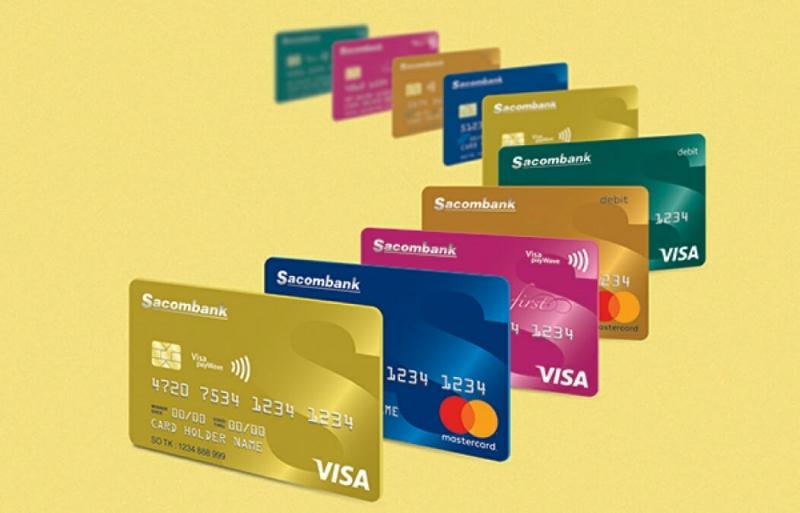 Thẻ tín dụng của ngân hàng Sacombank