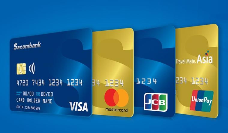 Thẻ tín dụng của ngân hàng Sacombank