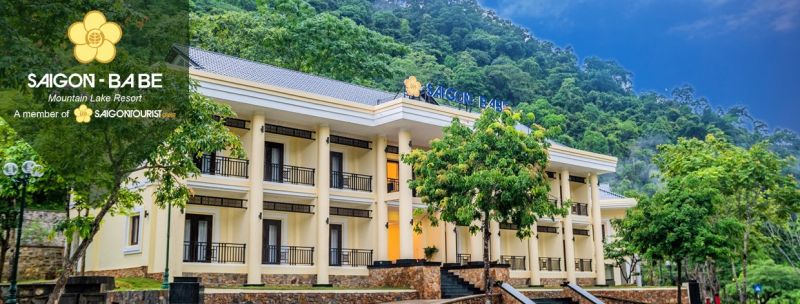 Đến với Sai Gon - Ba Be Resort sẽ được thưởng thức phong cảnh núi non hùng vĩ