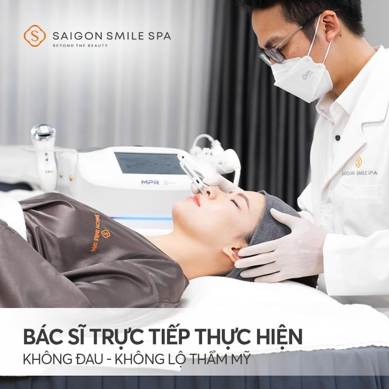 Saigon Smile Spa - Quy trình dịch vụ trẻ hóa Nano Eyes 4D