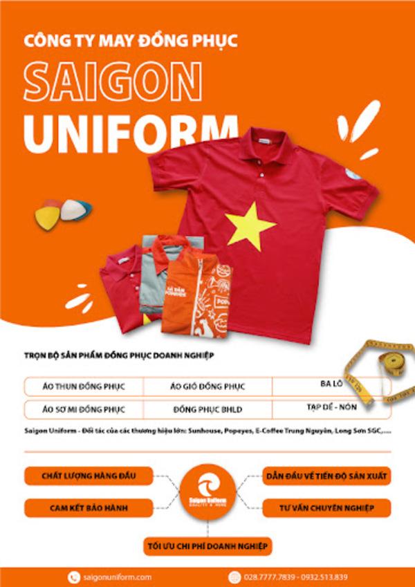 Saigon Uniform – Công ty may đồng phục doanh nghiệp uy tín chất lượng