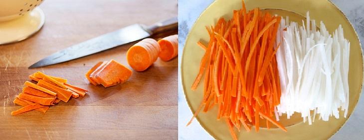 Salad củ cải, cà rốt