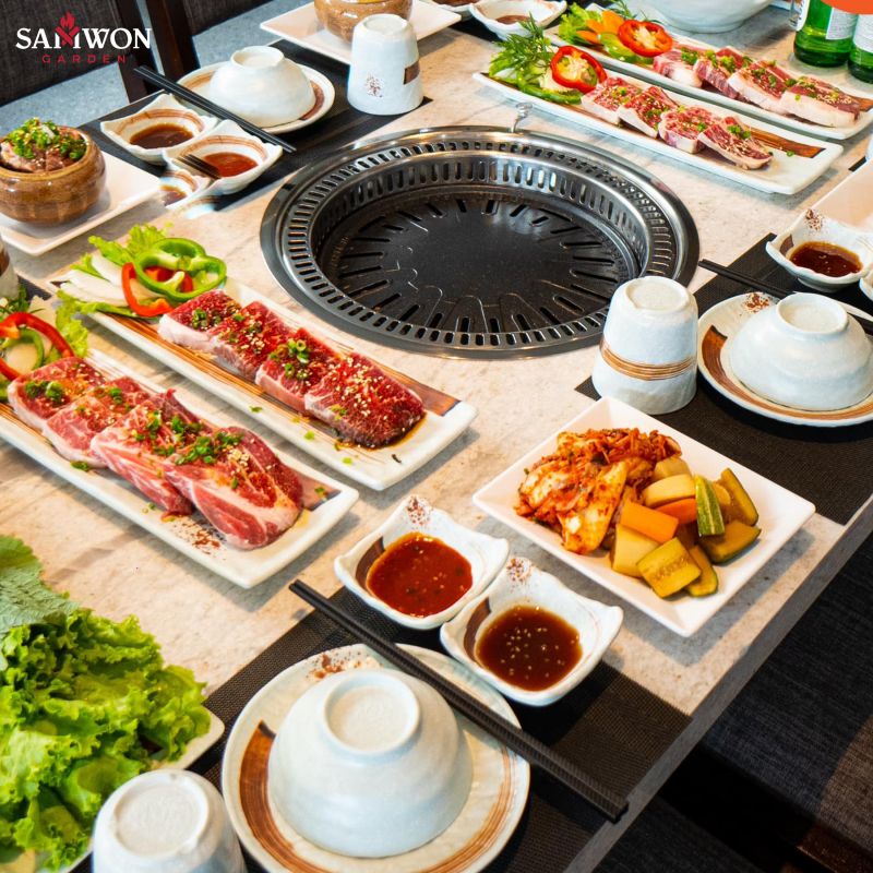 Samwon Garden - Buffet lẩu nướng Hàn Quốc