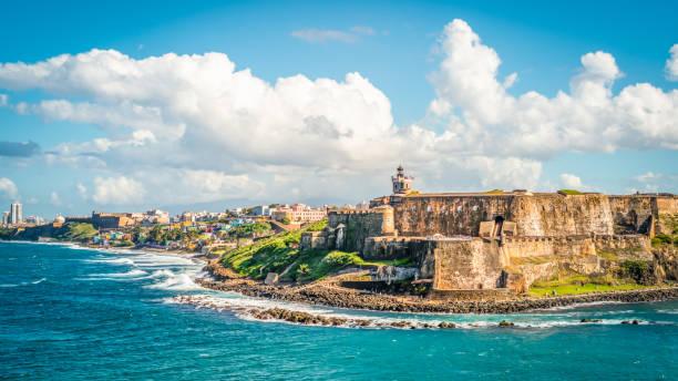 Bờ biển dài của San Juan, Puerto Rico
