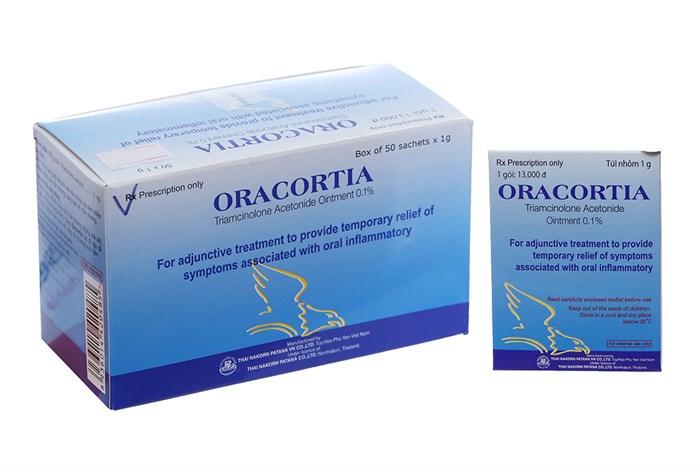 Sản phẩm bôi nhiệt miệng Oracortia