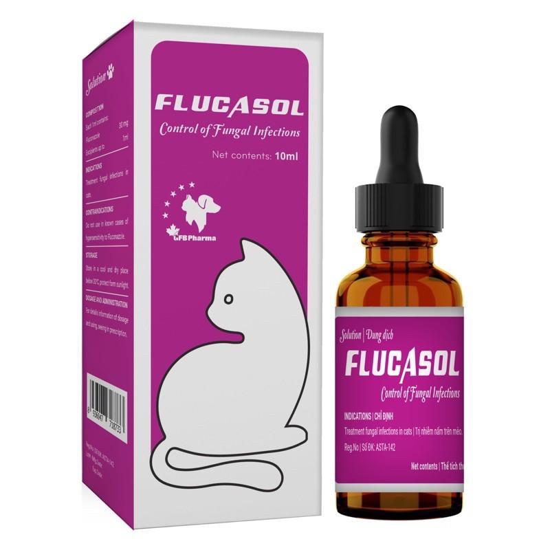 Sản phẩm Flucasol trị nấm cho mèo