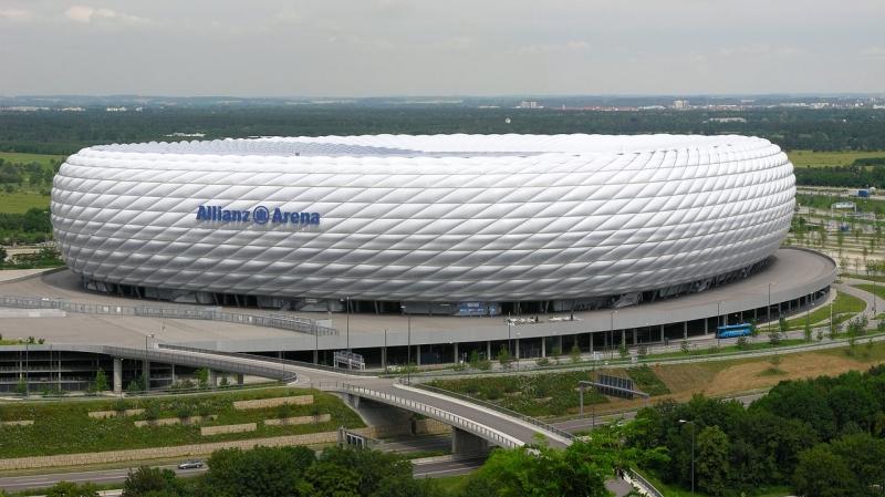 Sân vận động allianz arena-Đức