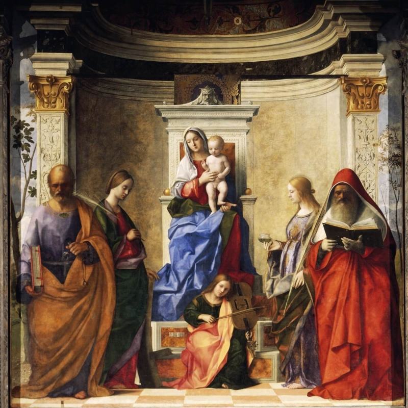 Pesaro Madonna - Titian.