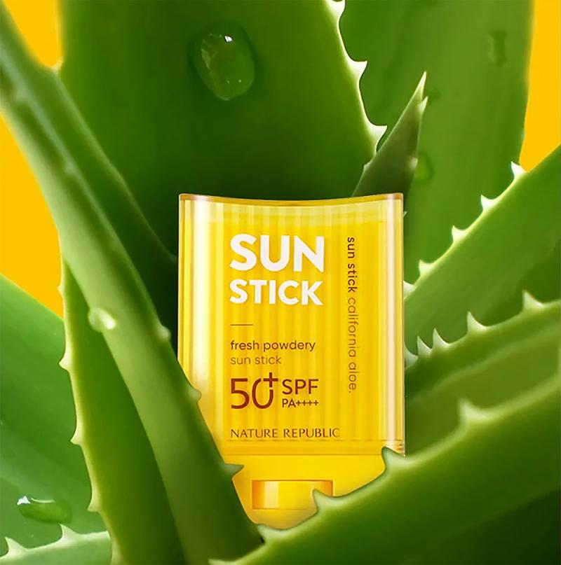 Sáp chống nắng California Aloe Fresh Powdery Sun Stick SPF50+PA++++