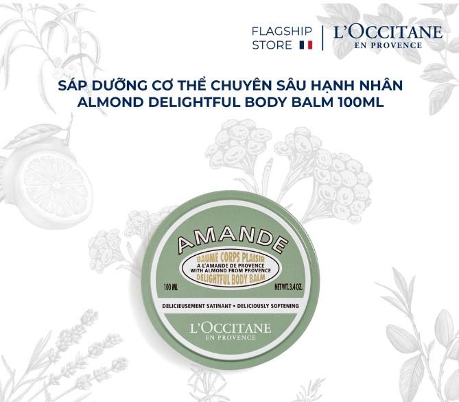 Sáp dưỡng da chuyên sâu hạnh nhân L'Occitane Almond Body Balm