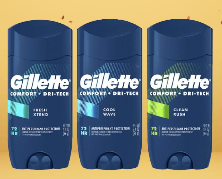 Sáp khử mùi và giảm tiết mồ hôi Gillette