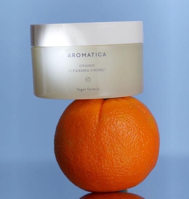 Sáp tẩy trang Aromatica Orange Cleansing Sherbet