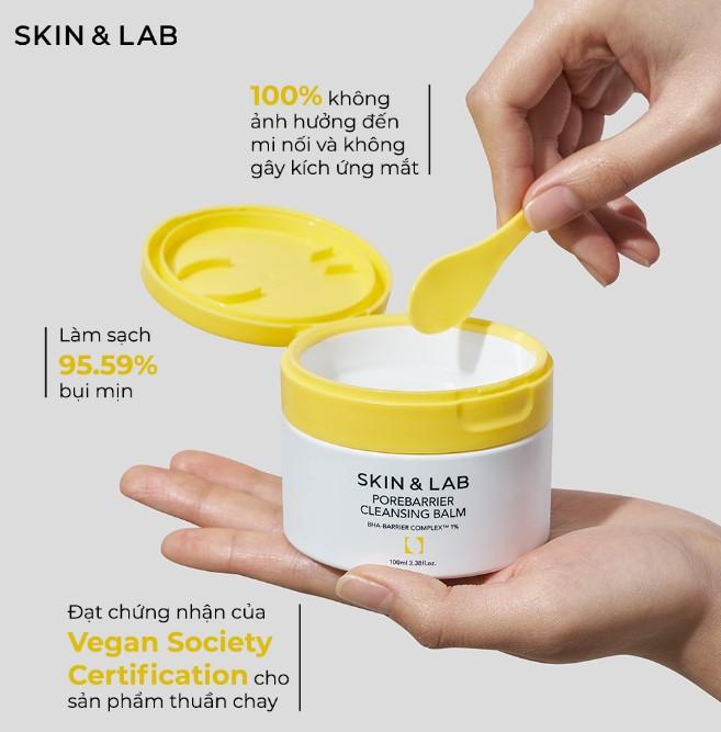 Sáp tẩy trang Skin&Lab Porebarrier Cleansing Balm