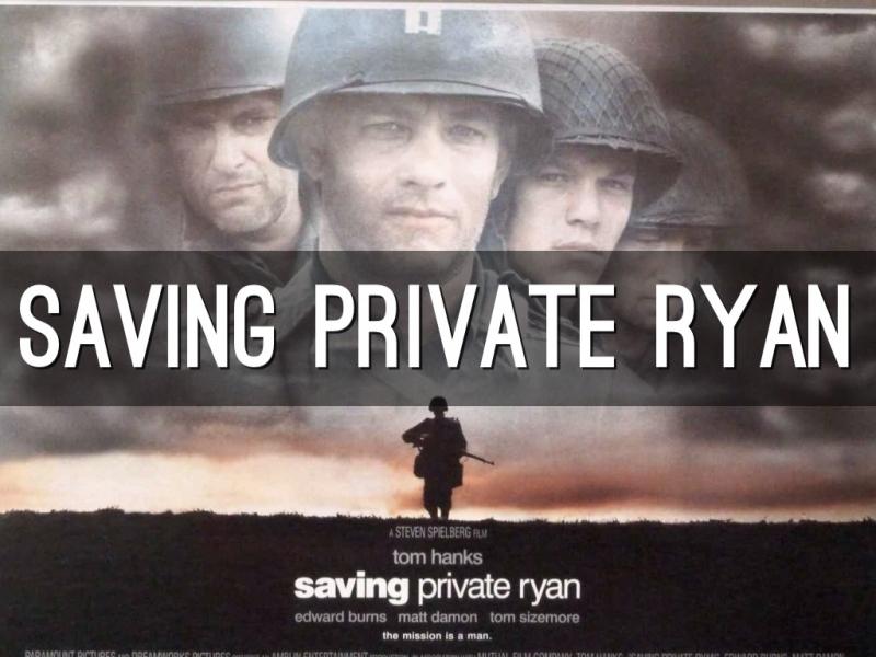Saving Private Ryan là một bộ phim truyền cảm hứng về đề tài chiến tranh