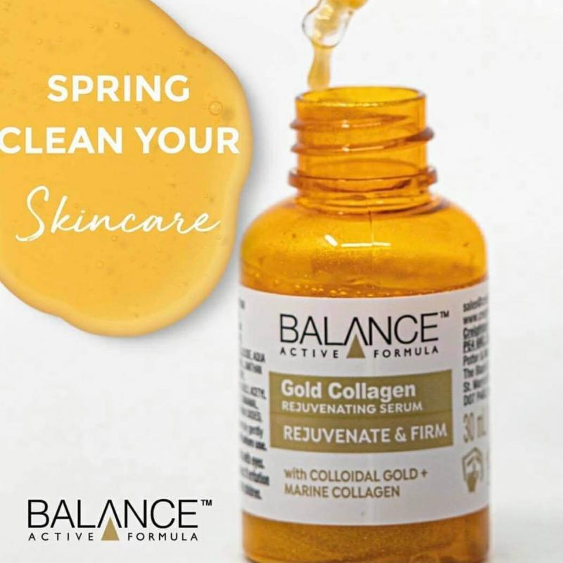 Serum dưỡng căng bóng da, ngừa lão hóa Balance Gold Collagen Rejuvenating Serum 30ml