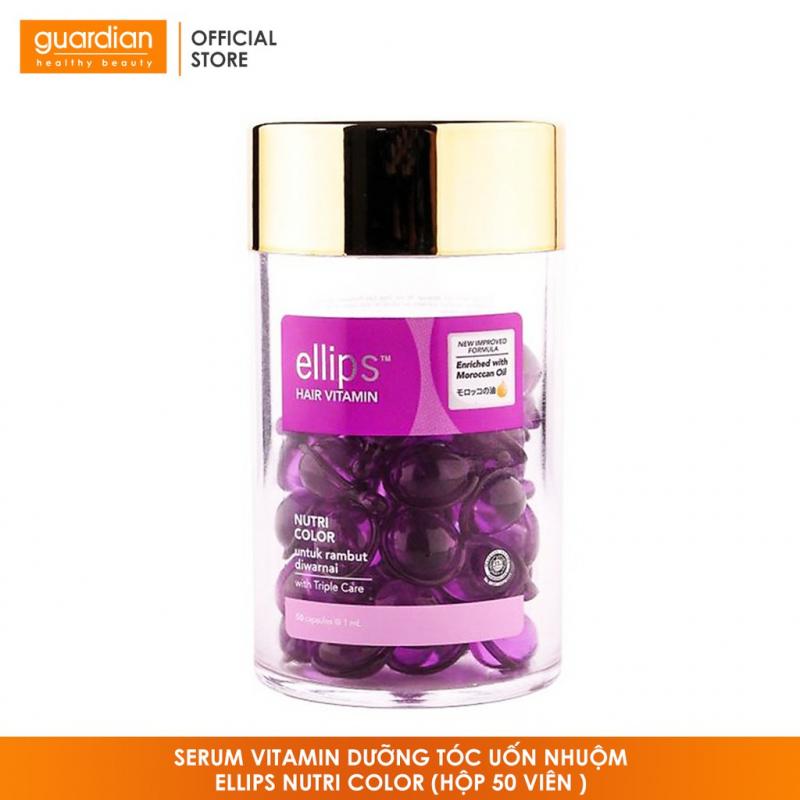 Serum Vitamin dưỡng tóc uốn nhuộm Ellips Nutri Color (Hộp 50 Viên )