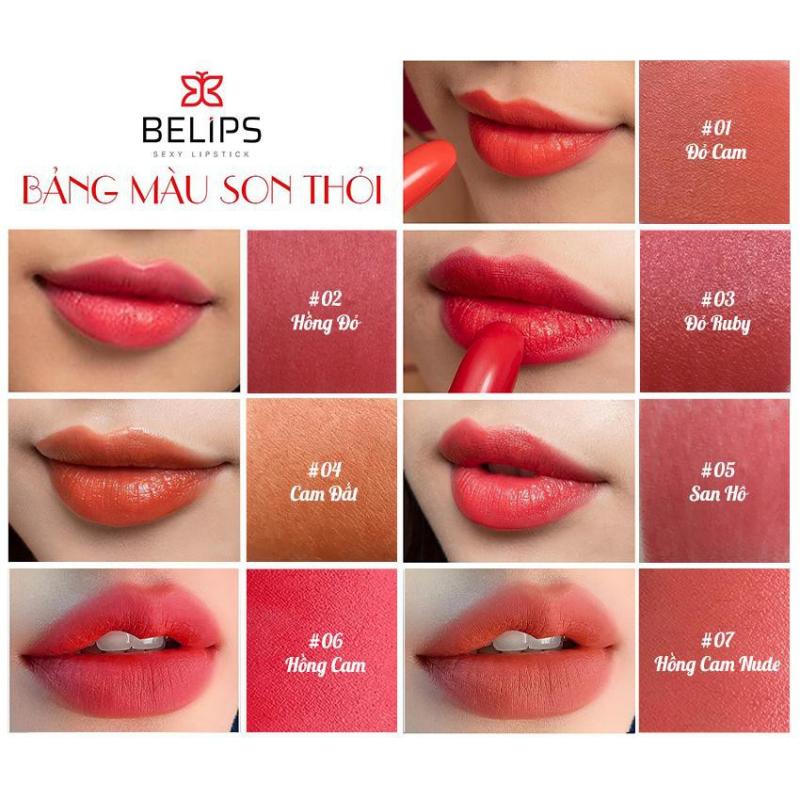 Set son môi Belips - Bộ quà tặng bạn gái sang trọng quyến rũ đẳng cấp phiên bản giới hạn 