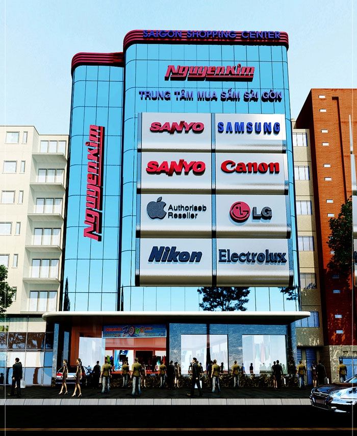 Siêu thị điện máy Nguyễn Kim, địa chỉ mua sắm được đánh giá cao tại Hà Nội.