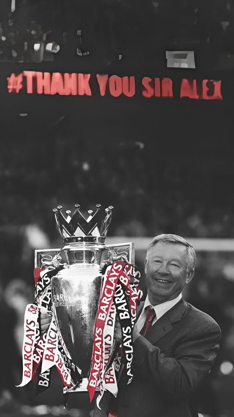 Sir Alex Ferguson cùng chức vô địch Champions League