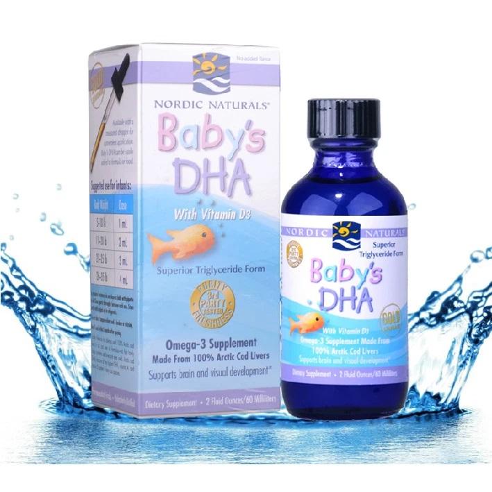 Siro Baby’s DHA Omega-3 With Vitamin D3 Nordic Naturals