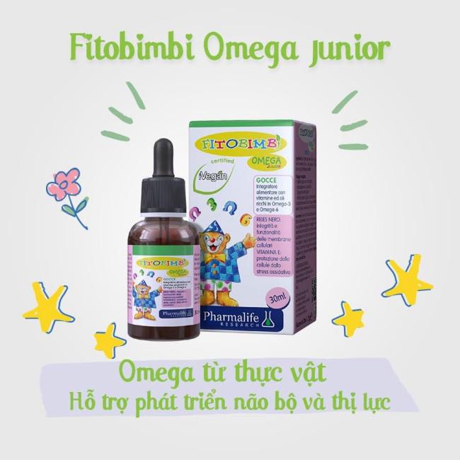 Siro bổ sung Omega cho bé Fitobimbi Omega Junior