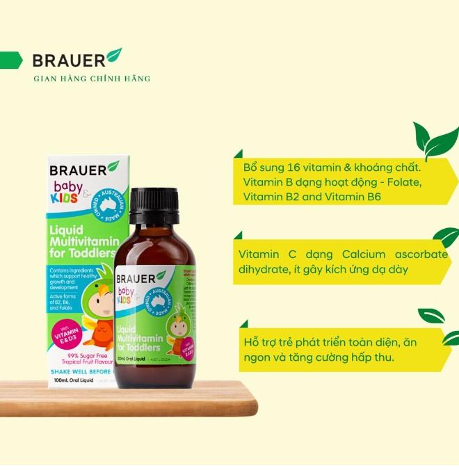 Siro Brauer Kids Liquid Multivitamin for Toddlers