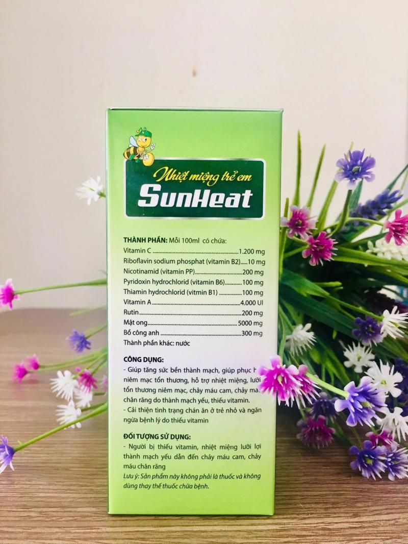 Siro nhiệt miệng Sunheat