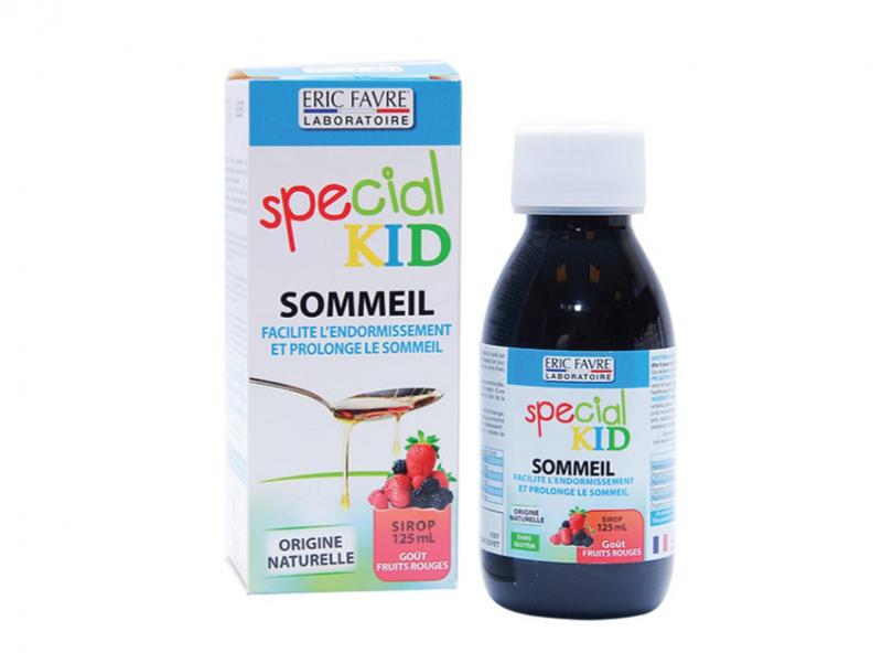 Siro Special Kid Sommeil Eric Favre Wellness hỗ trợ bé ngủ ngon giấc