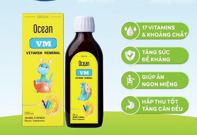 Siro vitamin tổng hơp Orzax Ocean VM