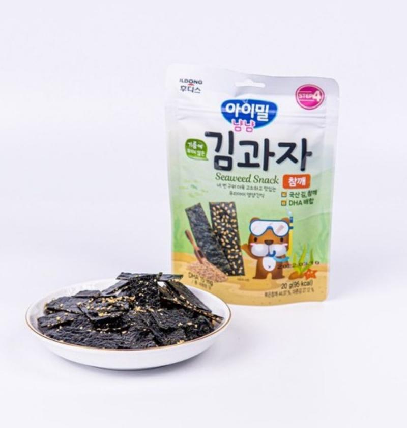 Snack rong biển ăn dặm Ayiyum từ Ildong Hàn Quốc
