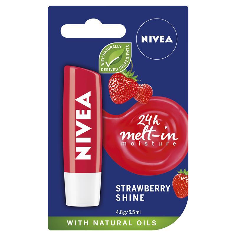 Son dưỡng ẩm Nivea Strawberry Shine