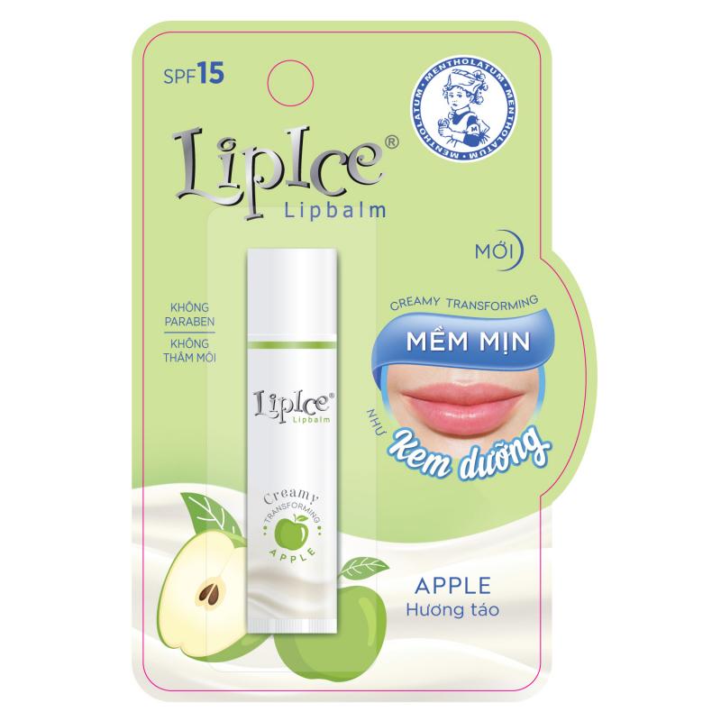 Son dưỡng không màu chuyển kem mịn Lipice Creamy 4.3g