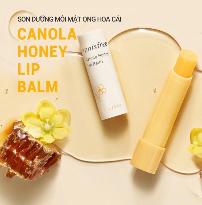 Son dưỡng môi innisfree Canola Honey Lip Balm