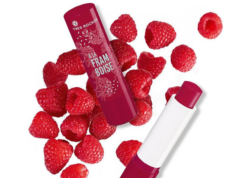 Son dưỡng môi Yves Rocher Lip Balm Raspberry