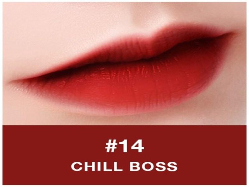 Son kem lì Bbia last velvet lip tint Version 3 - 14 Chill Boss (Màu đỏ lạnh)