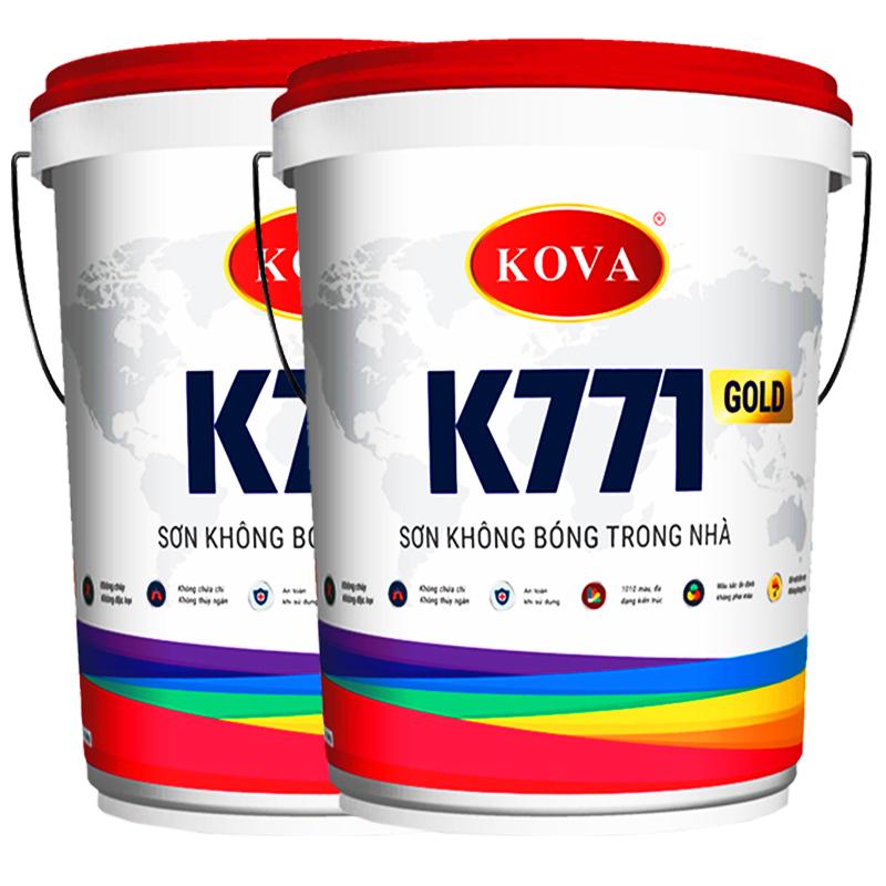 Sơn Kova là thương hiệu sơn được dùng phổ biến hiện nay, do một doanh nghiệp của Việt Nam nghiên cứu sản xuất.