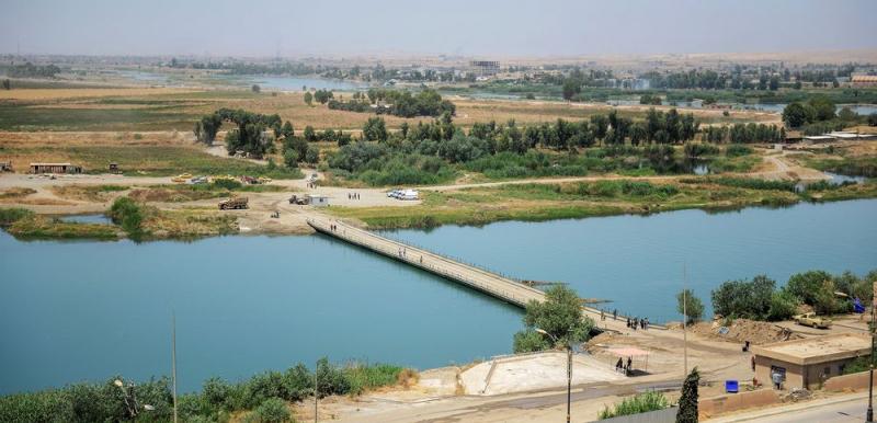 Sông Tigris. Iraq