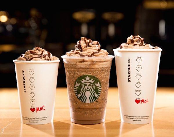 3 loại đồ uống đặc biệt cho ngày Valentine của Starbuck