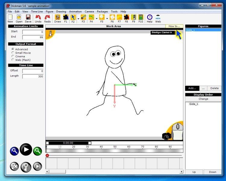 Phần mềm làm phim hoạt hình Stickman 5.6