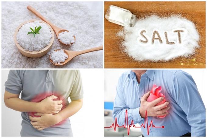Sử dụng quá nhiều muối ảnh hưởng đến sức khỏe tim mạch