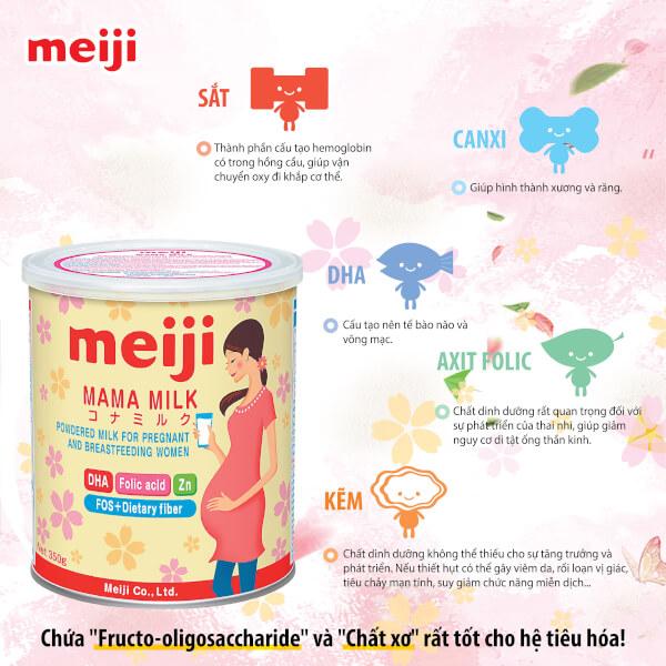 Sữa bầu Meiji Mama