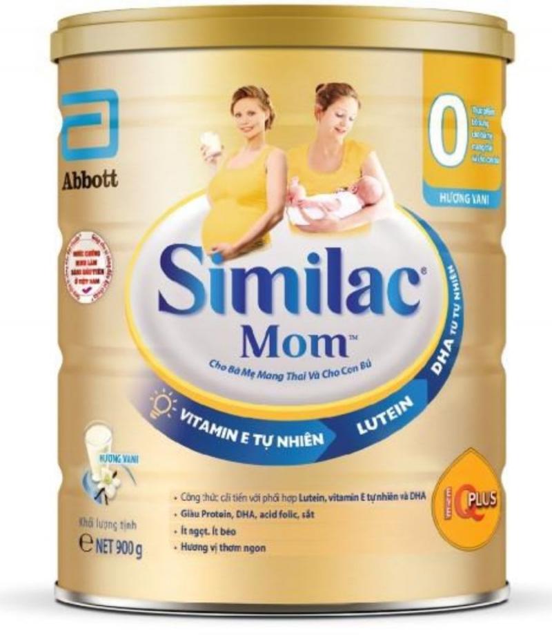 Sữa bột Abbott Similac Mom hương Vani là một lựa chọn tuyệt vời cho bà bầu và cho con bú