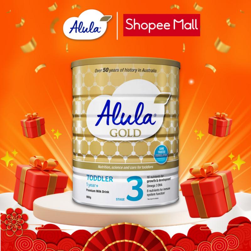 Sữa bột Alula Gold Stage 3, sữa công thức dành cho trẻ trên 1 tuổi, hộp 900gr
