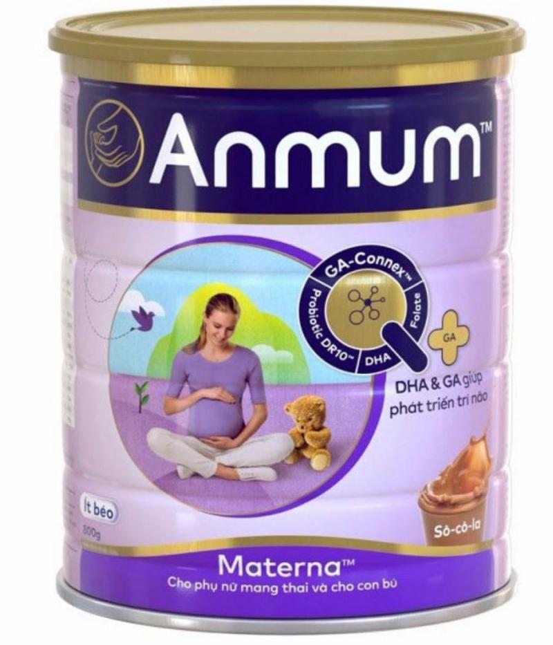 Anmum Materna vị sô-cô-la là sữa bột dinh dưỡng tốt nhất dành cho phụ nữ mang thai và cho con bú