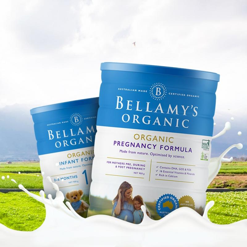 Sữa bột Bellamy's Organic