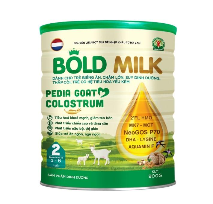Sữa bột Bold Milk Pedia Goat Colostrum