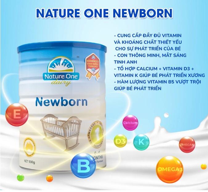 Sữa bột cho bé Nature One Dairy Newborn số 1
