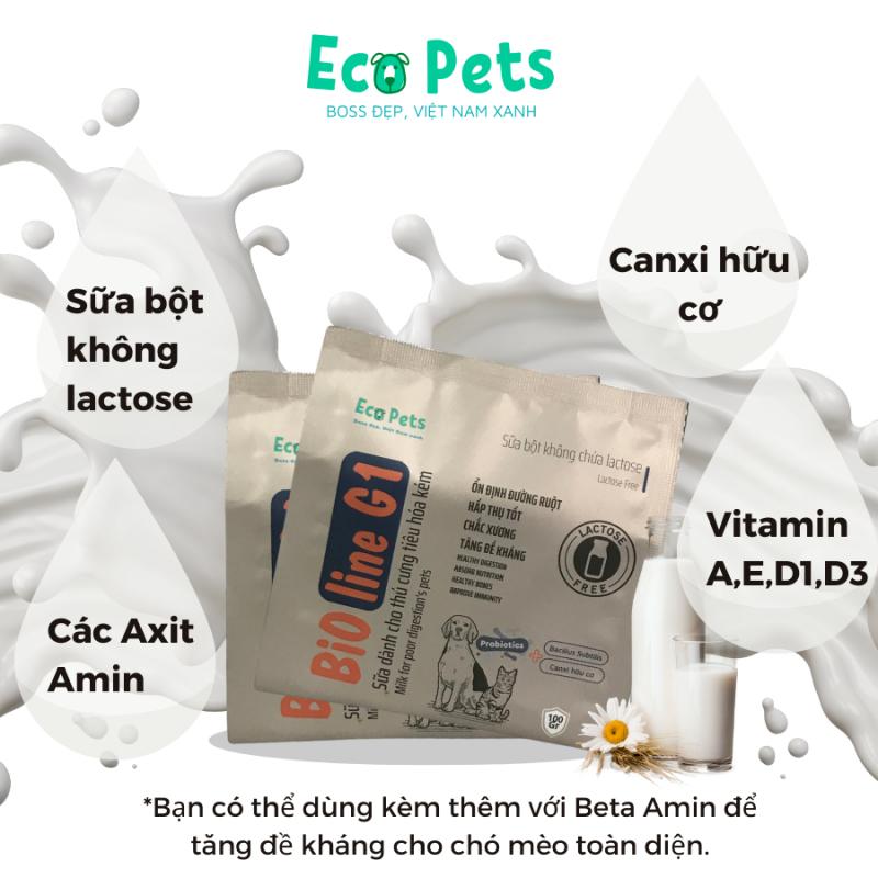 Sữa bột cho chó Bioline G1 Ecopets