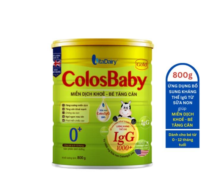 Sữa bột Colosbaby Gold 0+